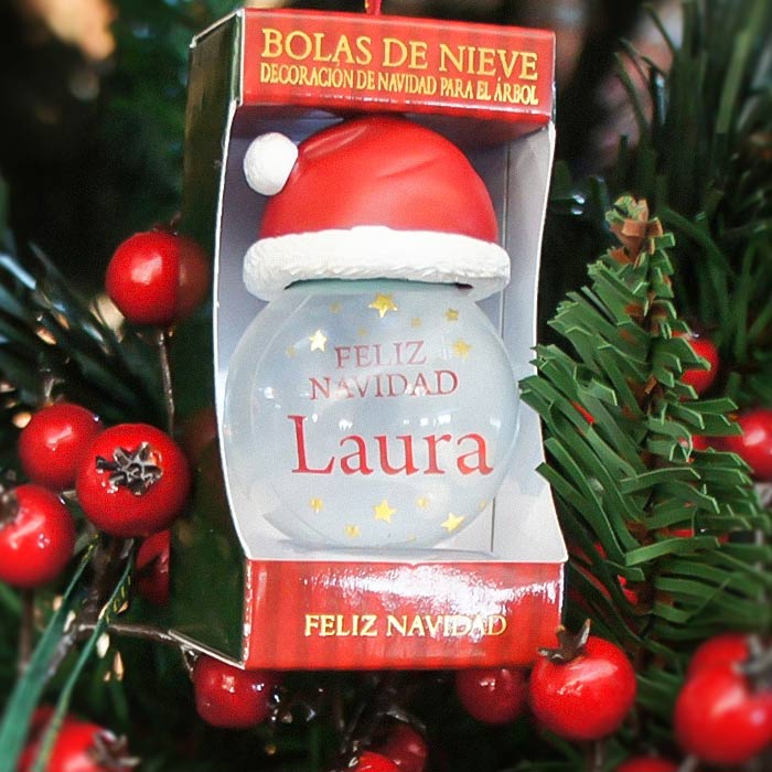 Diplomático salvar formato Bolas de navidad personalizadas con nombre: ¡El mejor adorno de ...