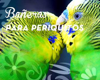 Bañeras para periquitos y canarios