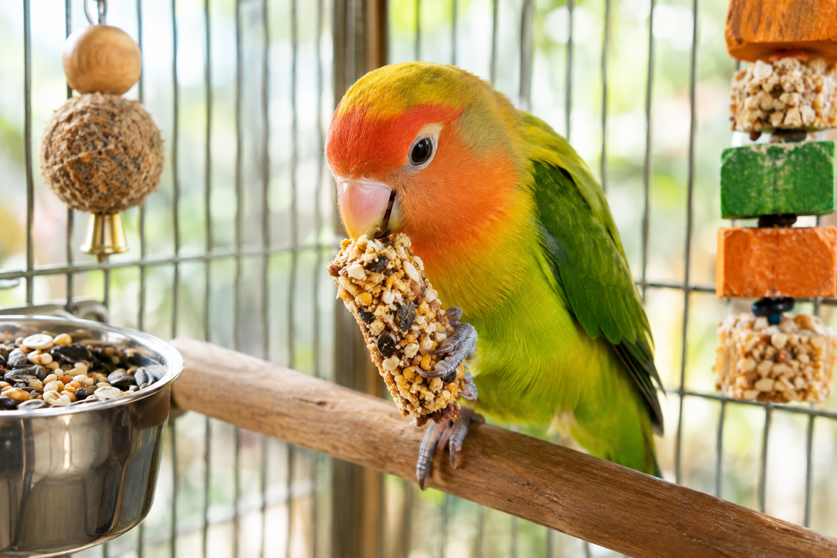 Snacks para aves