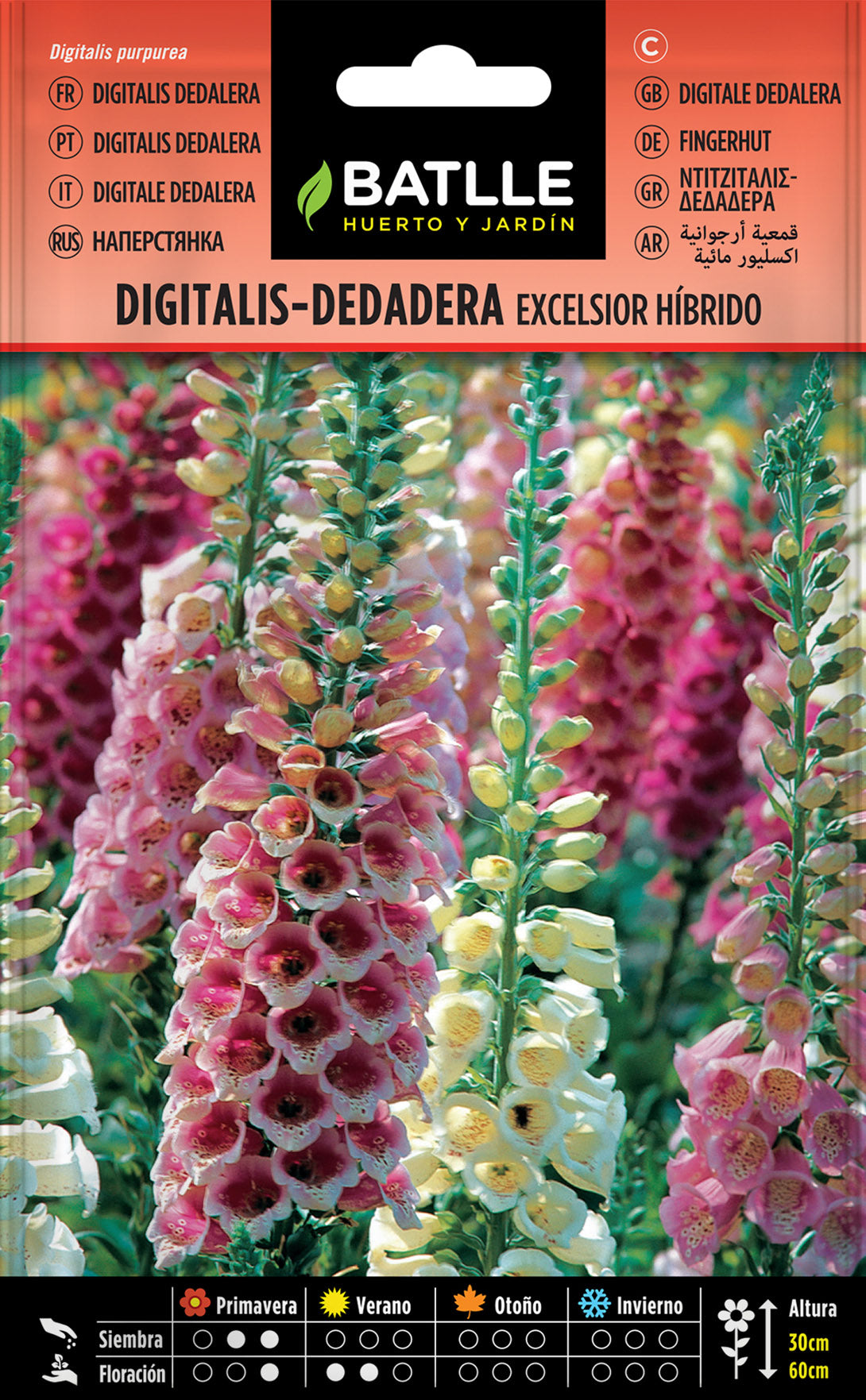 Digitalis-Dedadera Excelsior Híbrido