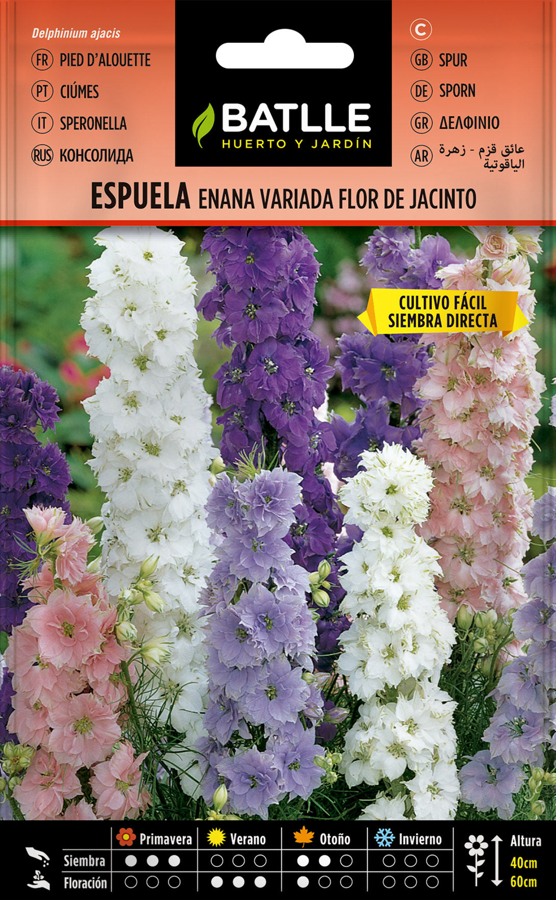 Espuela Delphinium Enana