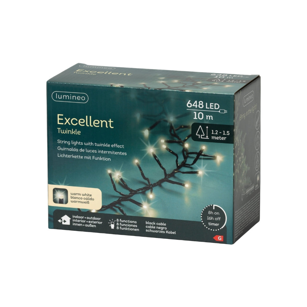 Luces Led 648 Warm White