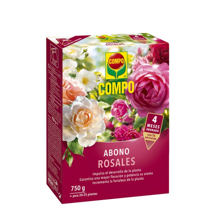 Abono rosales 750g Compo