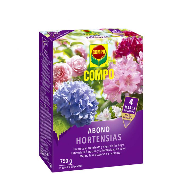 Abono hortensias 750g Compo