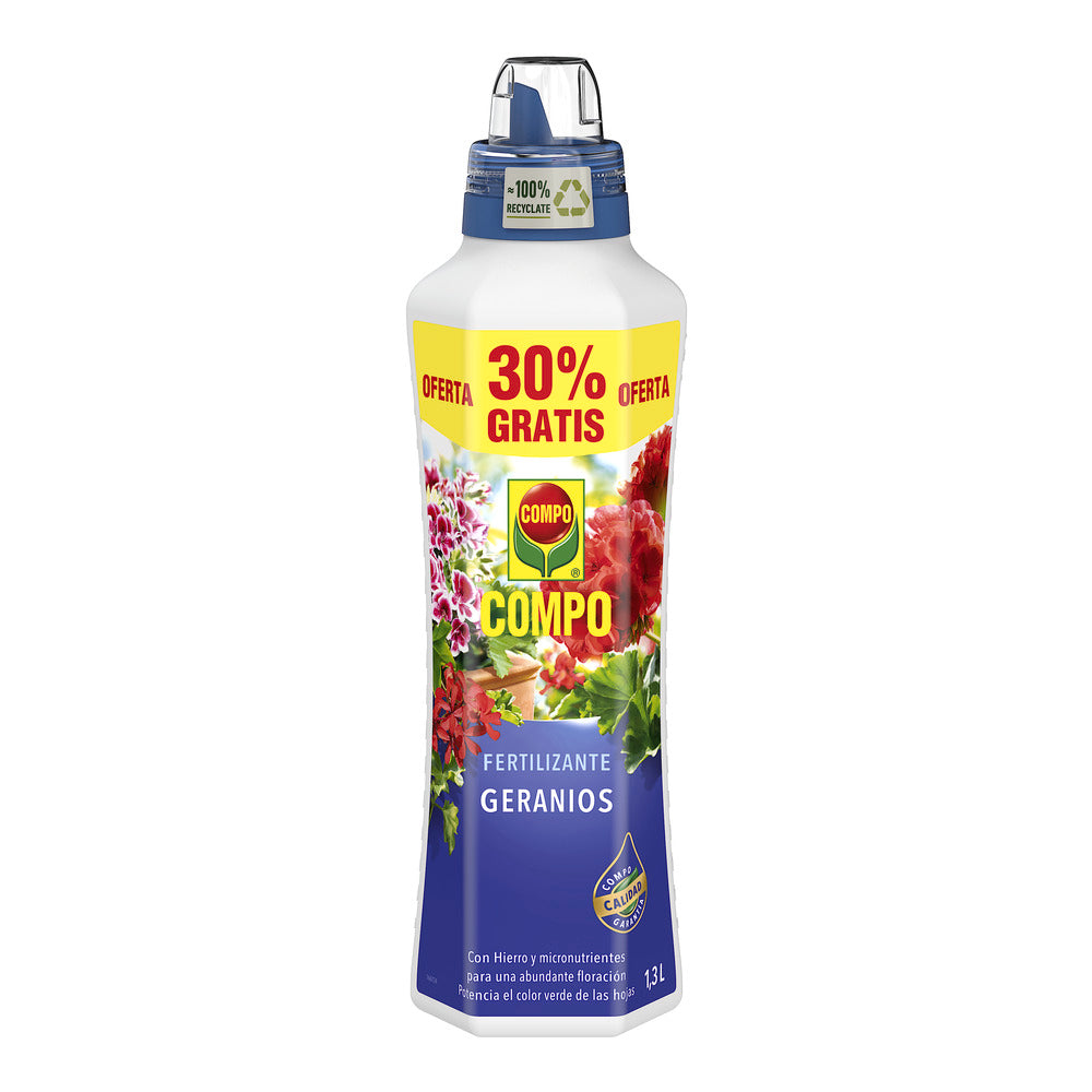 Fertilizante Geranios 1300 ml Compo