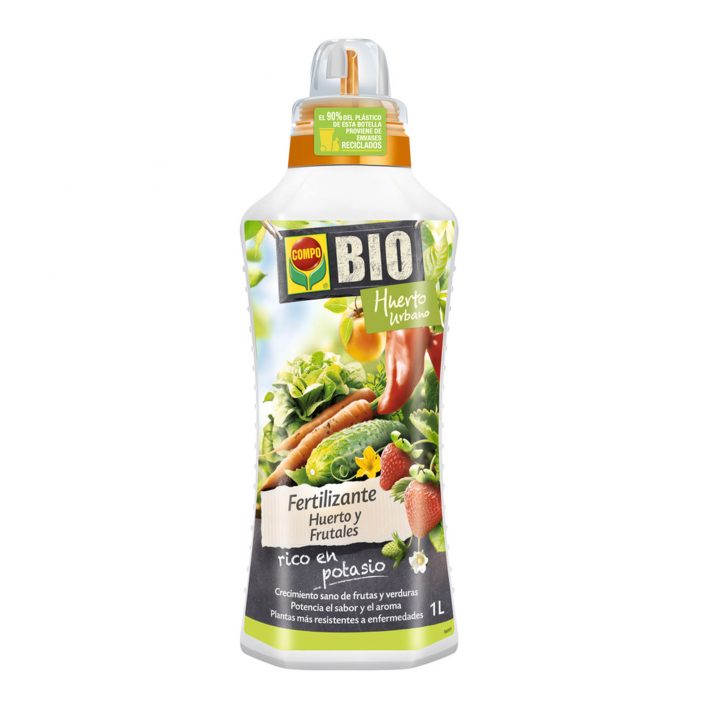 Fertilizante para Huerto y Frutales BIO 1L Compo