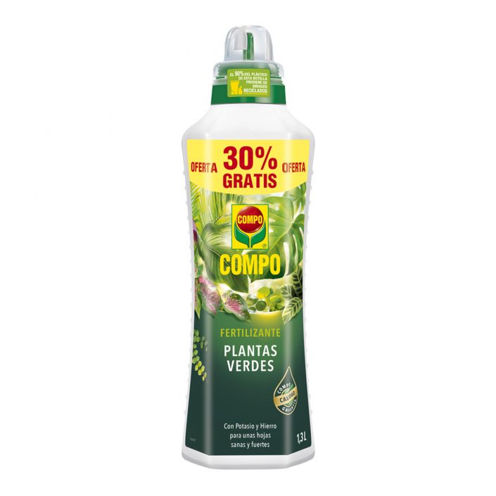 Fertilizante planta verde 1300ml Compo