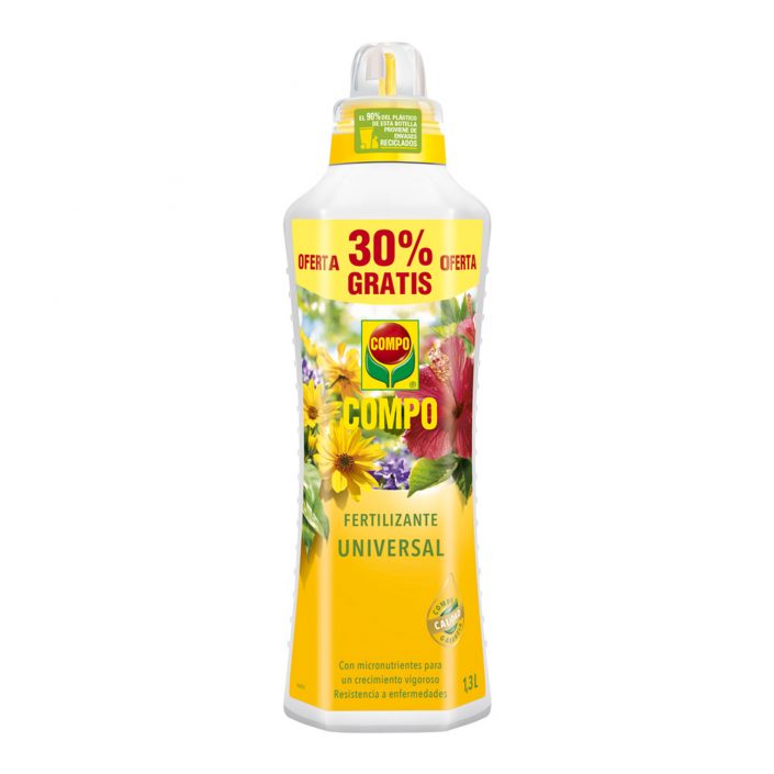Fertilizante líquido universal 1300 ml Compo