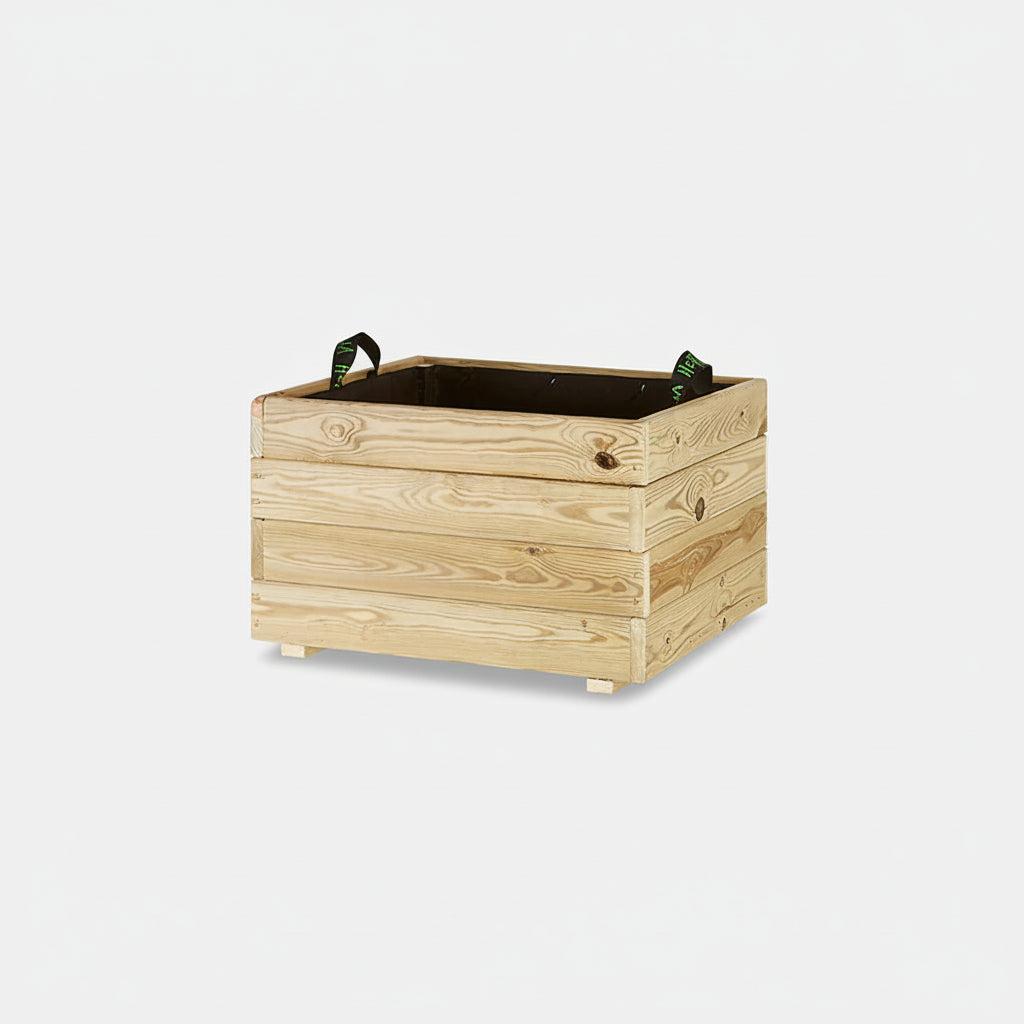 Jardinera cuadrada Pun