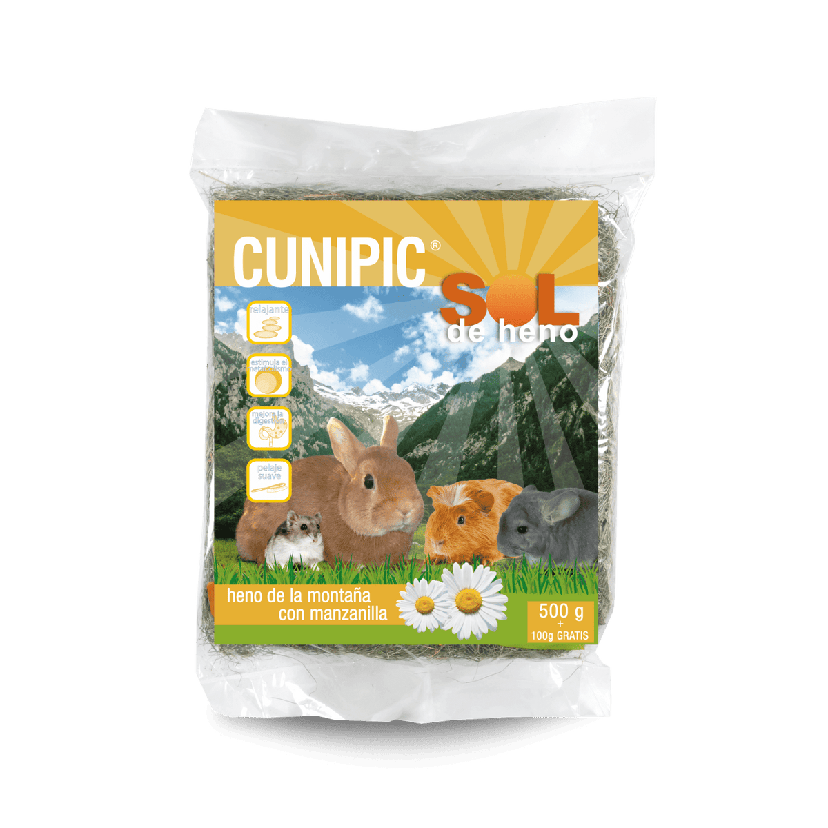 Cunipic - Sol de Heno con Manzanilla 500g