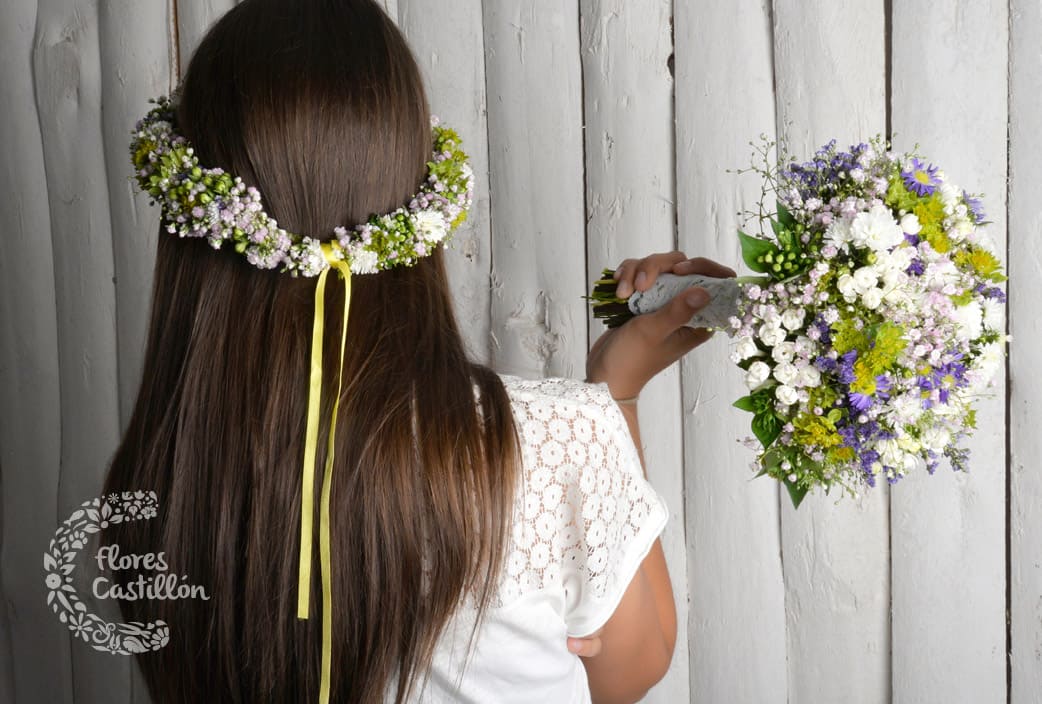 ramo de novia boho