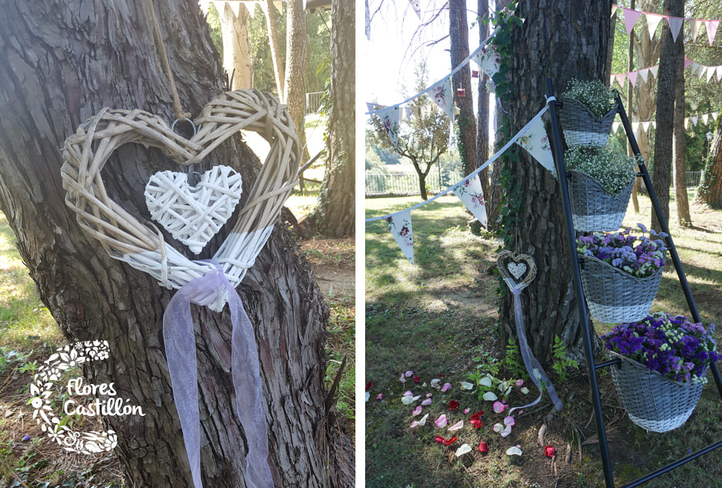 crear y decorar una boda campestre sencilla y original