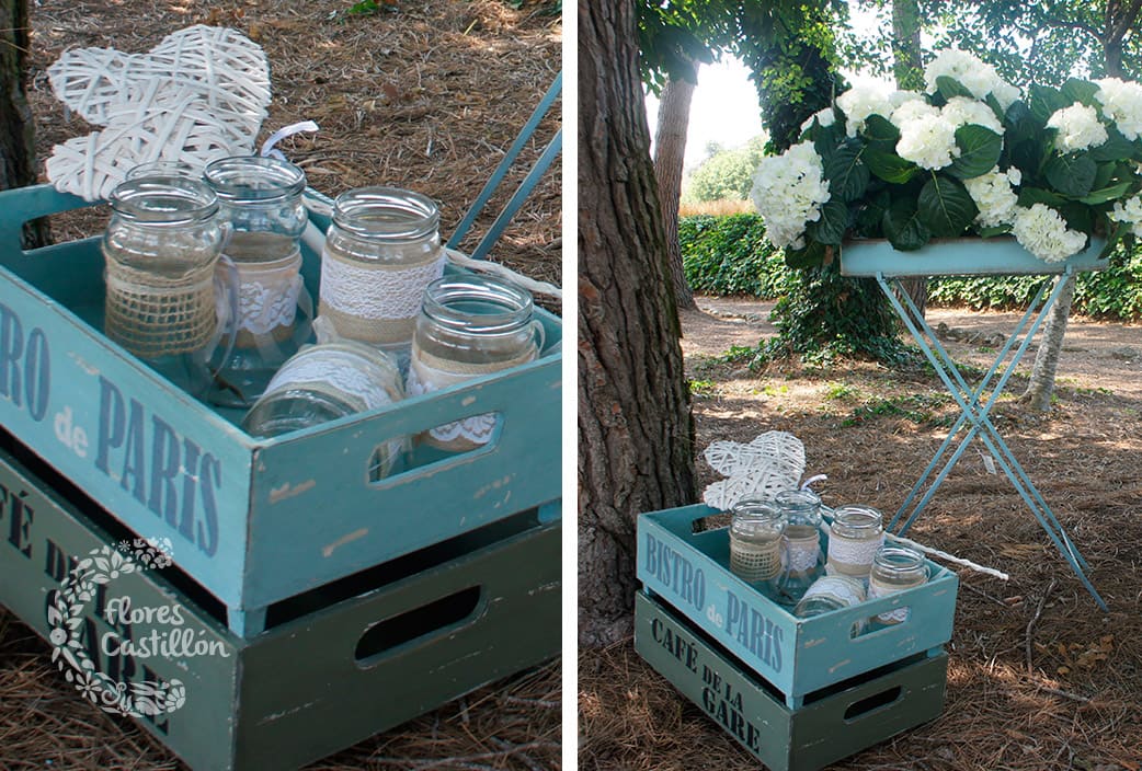 muebles vintage para bodas campestres