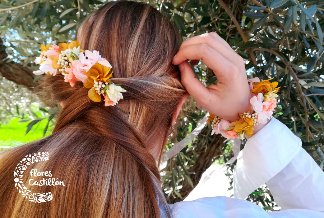 FLORES-PARA-EL-PELO-Y-PULSERA-A-JUEGO