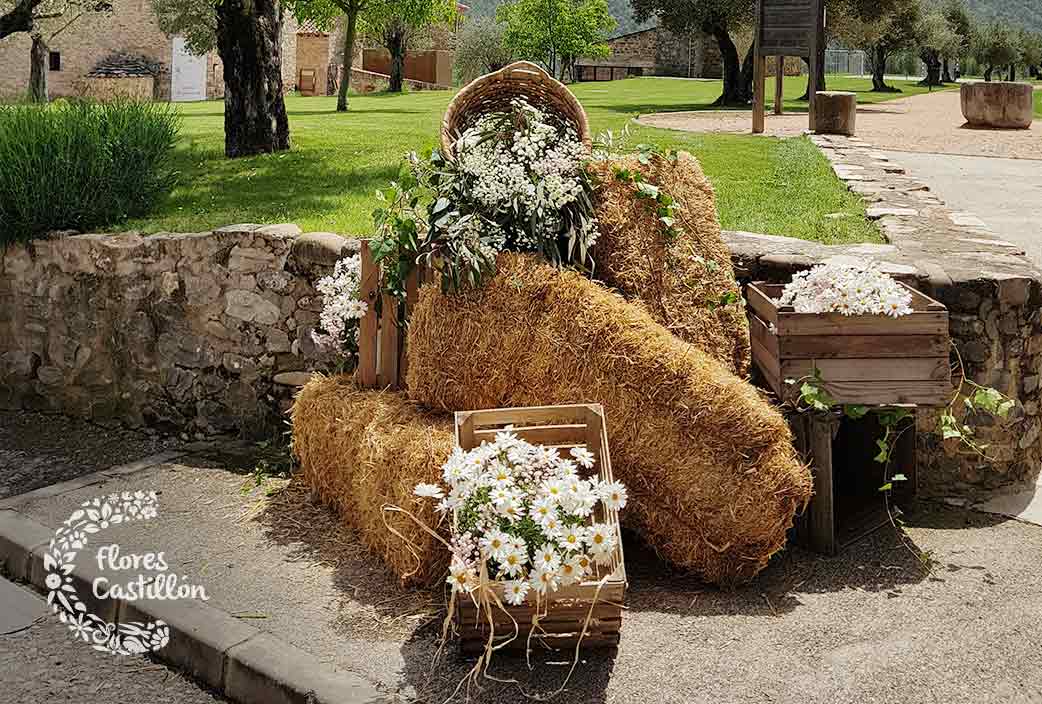 detalle boda de campo