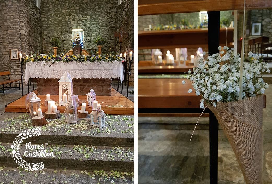 como decorar una boda para una ermita