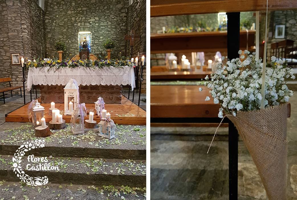 como decorar una boda para una ermita