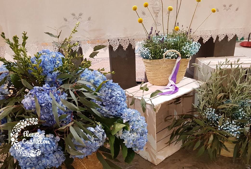 decoracion de una ermita para celebrar una boda