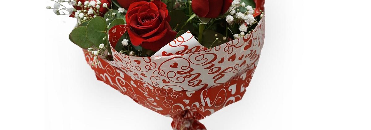 ramo de rosas rojas