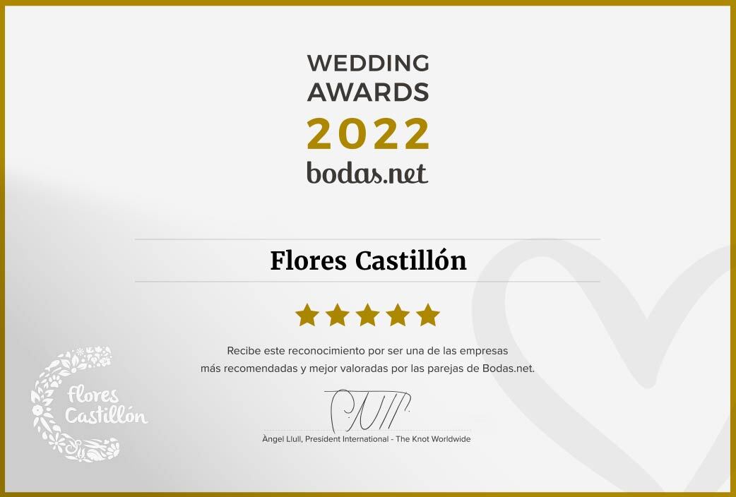 diplo flores castillon wedding awards 2022
